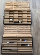 Lot Of 2 Stackable Omega Watch Display trays old official store circa 1940´s