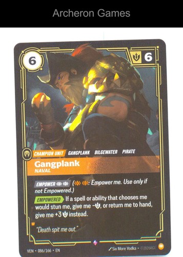 Gangplank naval ven - -,