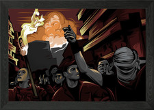Stop The War Framed Wall Art
