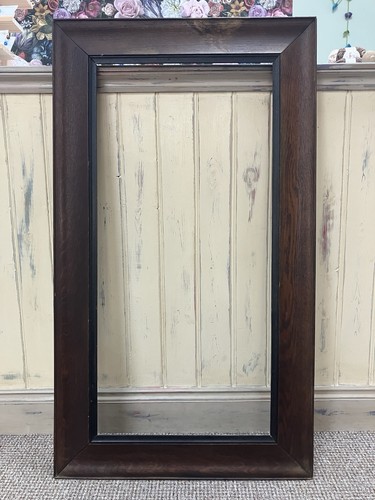 Large antique wooden - wooden, picture