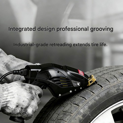 New car tyre groover - car,