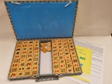 Vintage Mahjong Set Wooden