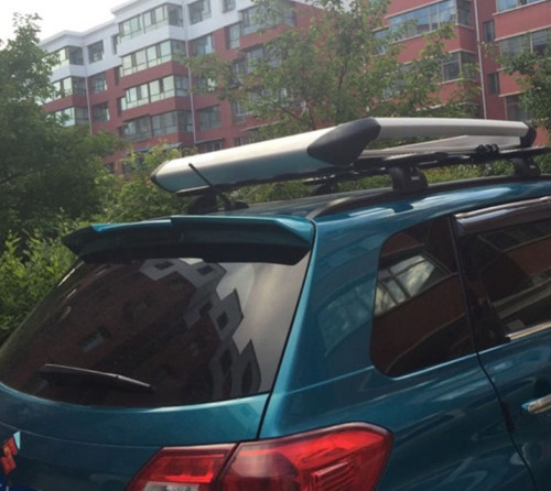Unpainted rear trunk spoiler - rear,