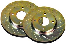 EBC TURBO GROOVE FRONT DISCS GD1089 - 274mm FRONT TOYOTA Celica