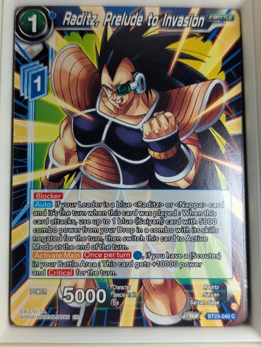 Raditz prelude invasion - to,