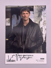 EastEnders Christian Clarke John Partridge Signed Cast Card Undedicated