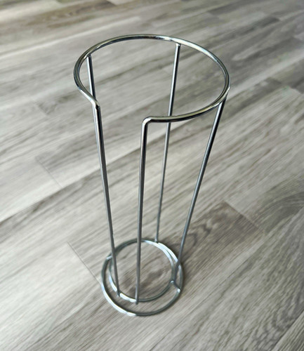 Chrome wire cup mug dispenser - chrome,