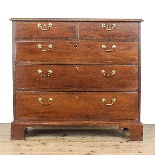 Antique oak straight front - straight,