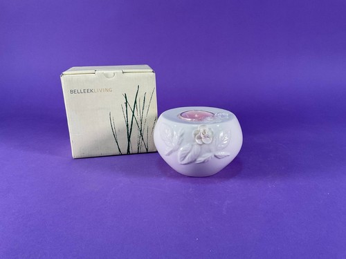 Belleek living rose votive - belleek,