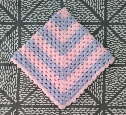 Crochet baby doll blanket - crochet,