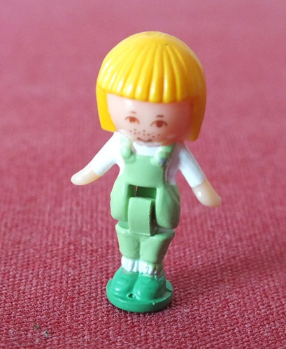 Vintage polly pocket drawing - polly,