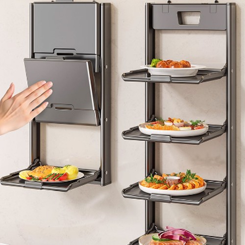 Kitchen food prep plate holder - food,