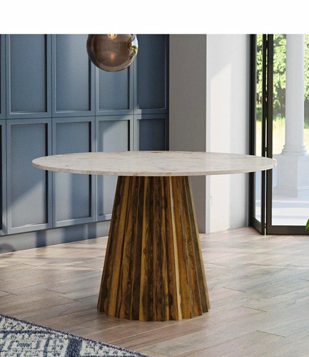 Casa maria round marble top - round,