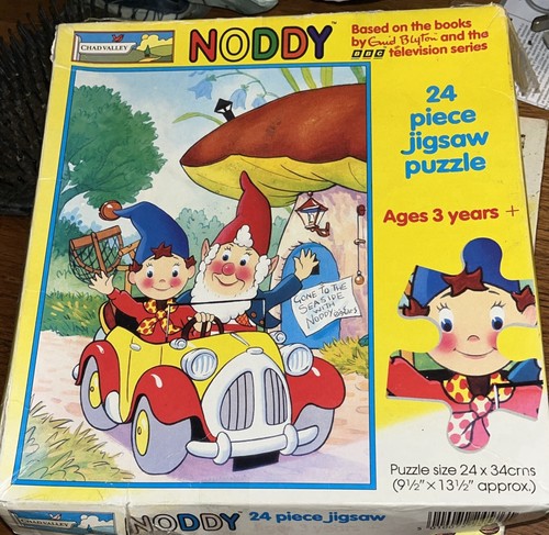 Vintage noddy piece jigsaw - vintage,