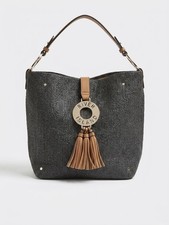River island black woven - island,
