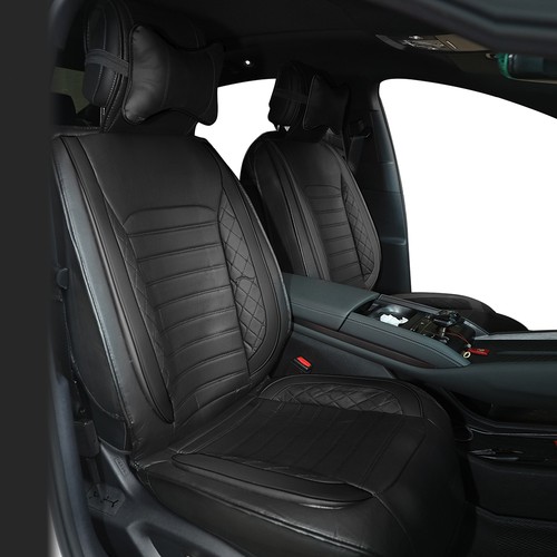 New leather car seat covers - car,