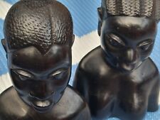 Vintage ' Carved Ebony Wood