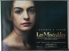 Cinema Poster: LES MISERABLES