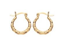 9ct Yellow Gold on Silver