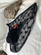 Lacy Gentlemen’s Pouch Panties With A Red Sexy Silky Bow