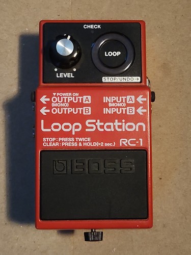 Boss loop station - loop, guitar