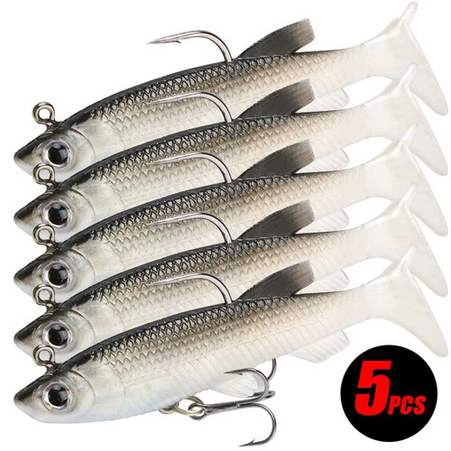 5pcs kit fishing - fishing, soft