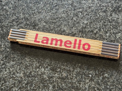 Lamello folding rule - folding,