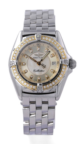 Breitling callistino 18ct gold - 18ct,
