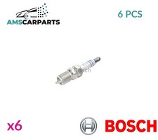 ENGINE SPARK PLUG SET PLUGS 0 242 229 655 BOSCH 6PCS NEW OE REPLACEMENT