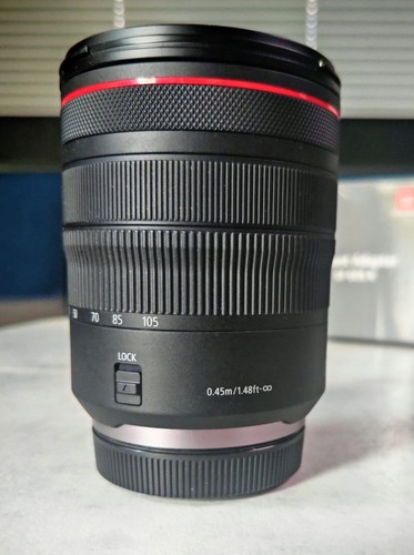 Canon 105 is l - rf, f4