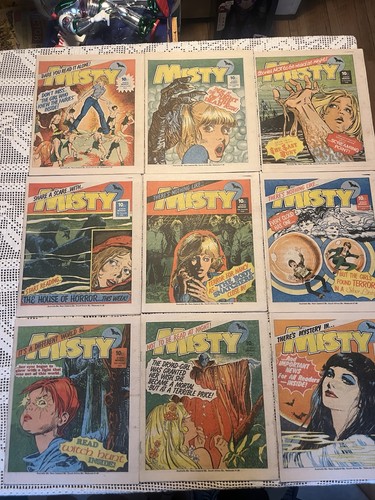 Misty comic issues unread - comic,