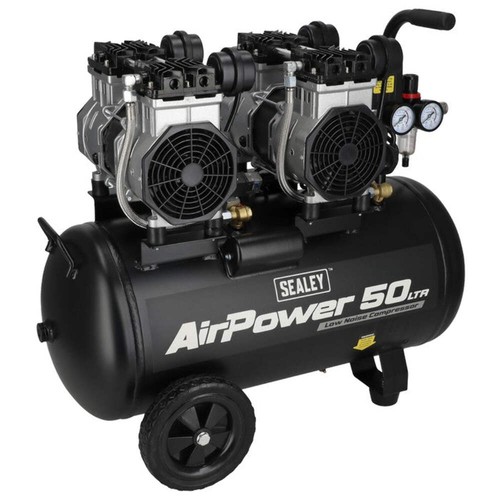 Sealey 50l low noise oil - noise,