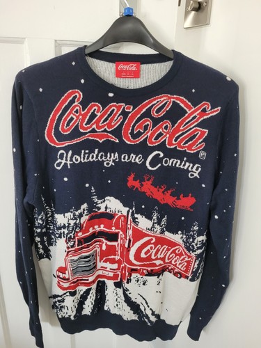 Coke cola christmas jumper - cola,