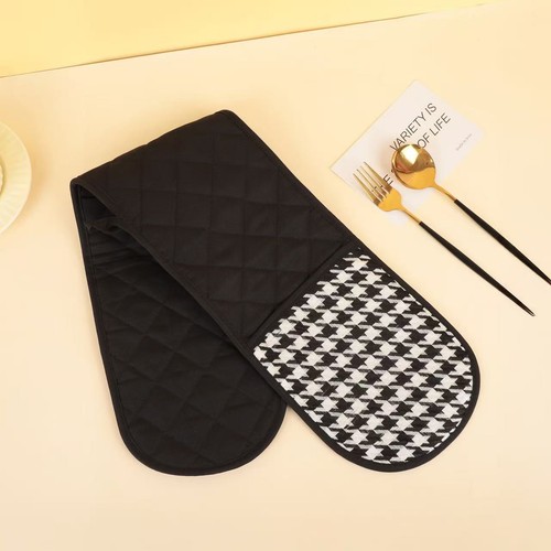 Double oven gloves - oven, cotton