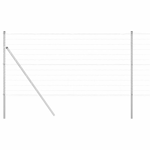 Euro fence with - euro, base