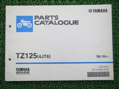 Yamaha tz125 parts list - tz125,