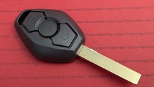 REPAIR 3 BUTTON KEY CASE FOR BMW E46 E53 E83 X3 X5 CUT TO CODE PHOTO WORN OUT