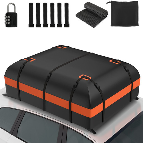 600l car roof bag - car, feet