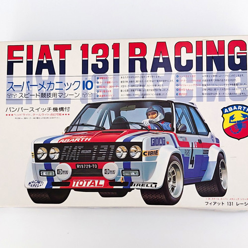 Fujimi fiat 131 racing - fiat,