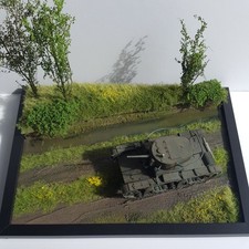 DIORAMA BASE COMPLETED 1/35