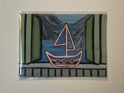 Aceo original art - aceo, landscape