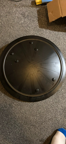 Black metal practice shield - ,