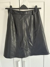 Zara Skirt Womens S 8 10 Black