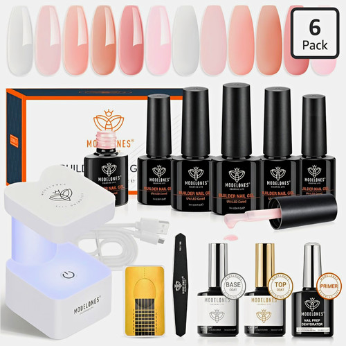 Modelones builder nail gel kit - modelones,