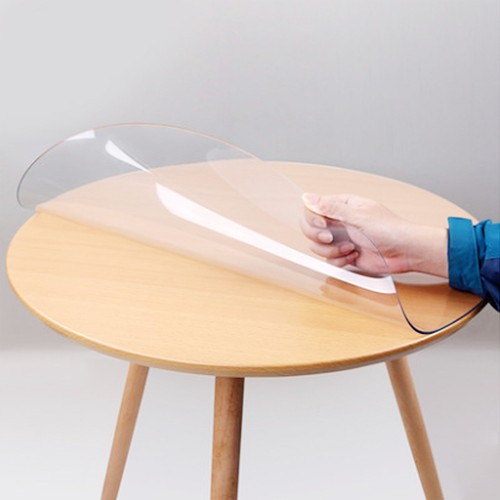Round transparent pvc 2mm - round,
