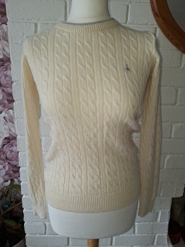 Jack wills cream 100 merino - jack,