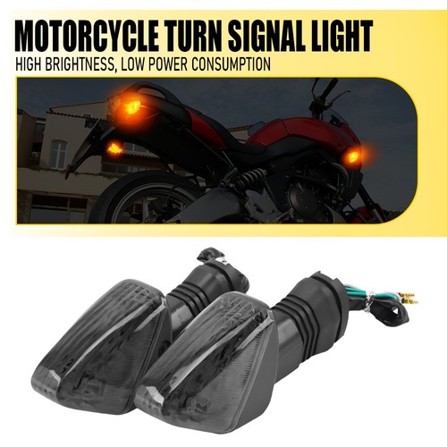 Smoked turn signal light front - smoked,