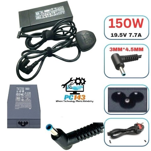 Genuine laptop charger blue - hp,