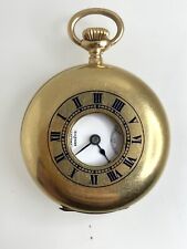 Antique Patek Philippe Geneve 18ct Gold Pocket Watch 1890-95 Ladies Half Hunter