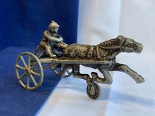 Vtg Aluminum Race Horse w/